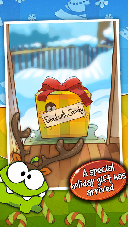 Cut the Rope Holiday Gift Web 3 Stars Full Game 