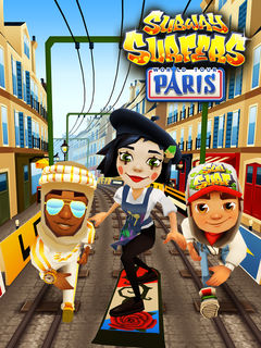 Subway surfers, Subway surfers paris, Subway surfers game