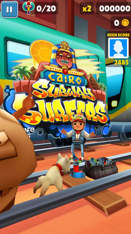 Subway Surfers Cairo em Jogos na Internet