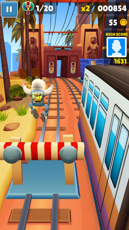 Play Subway Surfers Cairo  Free Online Games. KidzSearch.com