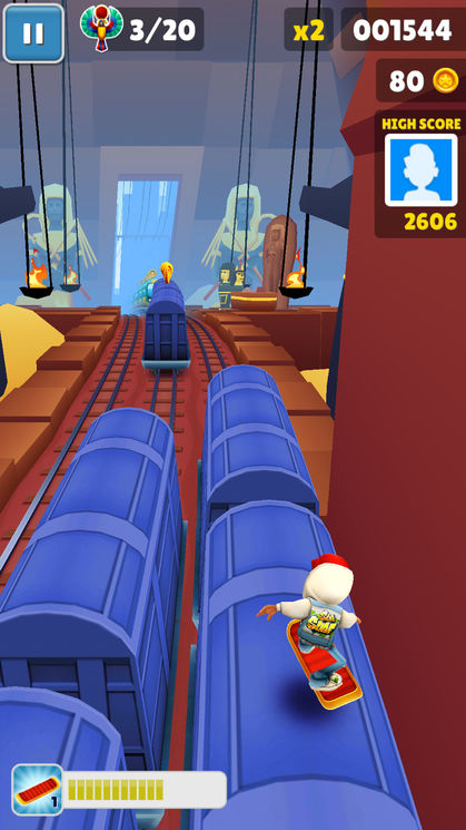 Subway Surfers - Gameplay Walkthrough Part 2 - Cairo (iOS Android