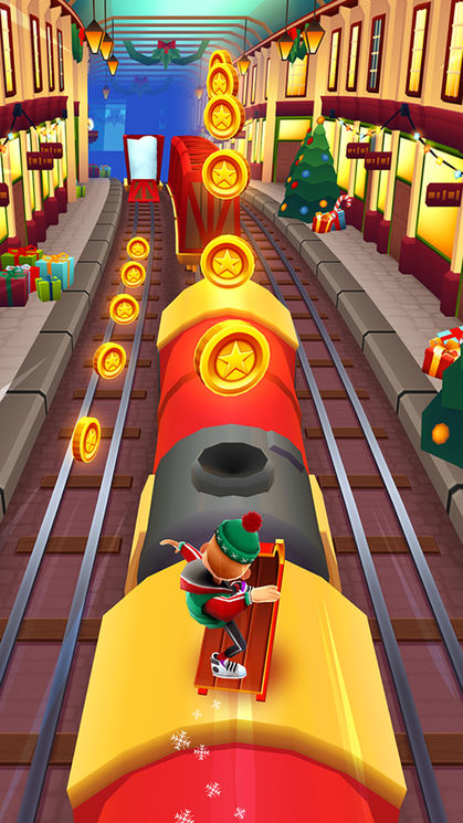 Stream Subway Surfers London 2018 Christmas Theme © Kiloo Games by