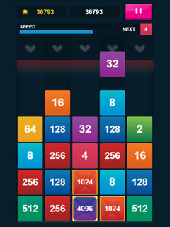 2048: X2 MERGE BLOCKS jogo online gratuito em