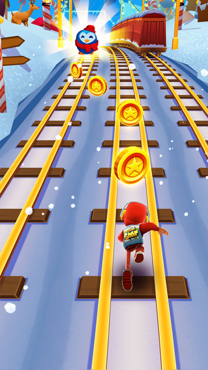 Subway Surfers Winter Holiday